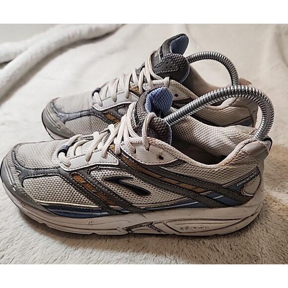 Brooks Addiction 7 Womens Shoes‎ Sneakers Athletic Gray White 42182901 Size 8.5 - Picture 4 of 12